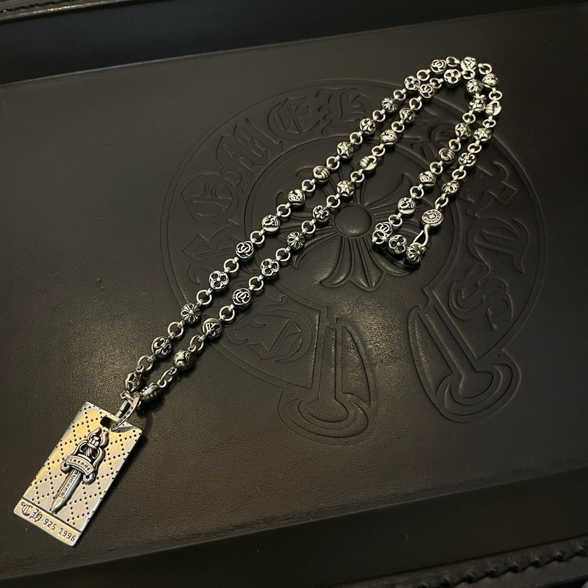 Ch*0me heart necklace-093