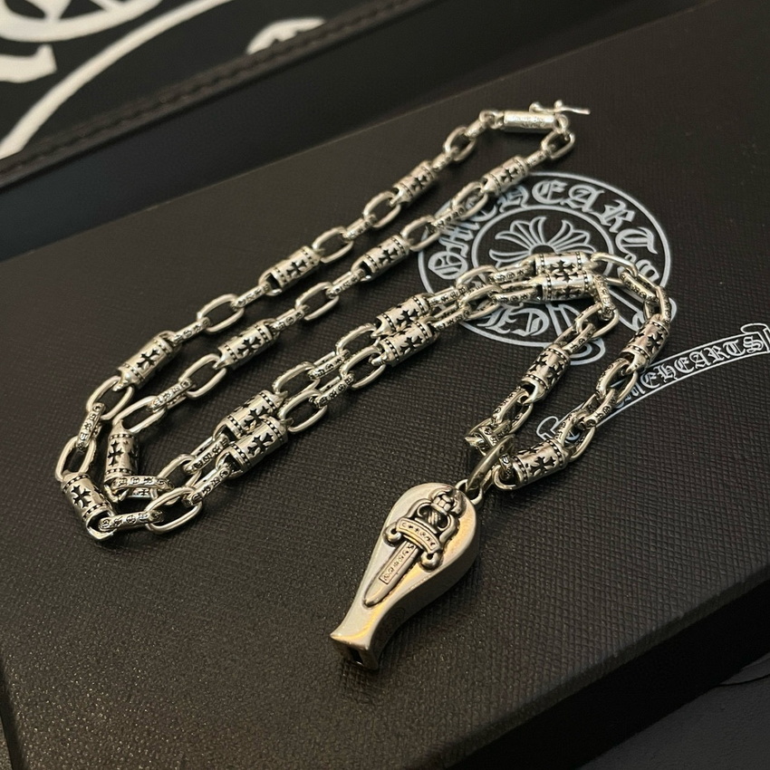 Ch*0me heart necklace-097