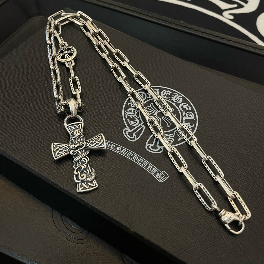 Ch*0me heart necklace-098