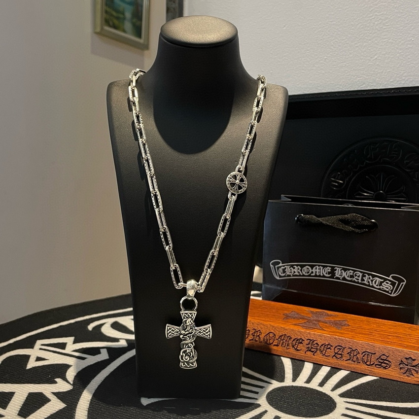 Ch*0me heart necklace-098