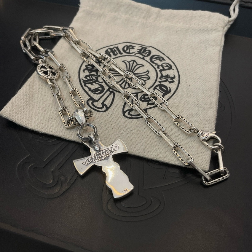 Ch*0me heart necklace-098