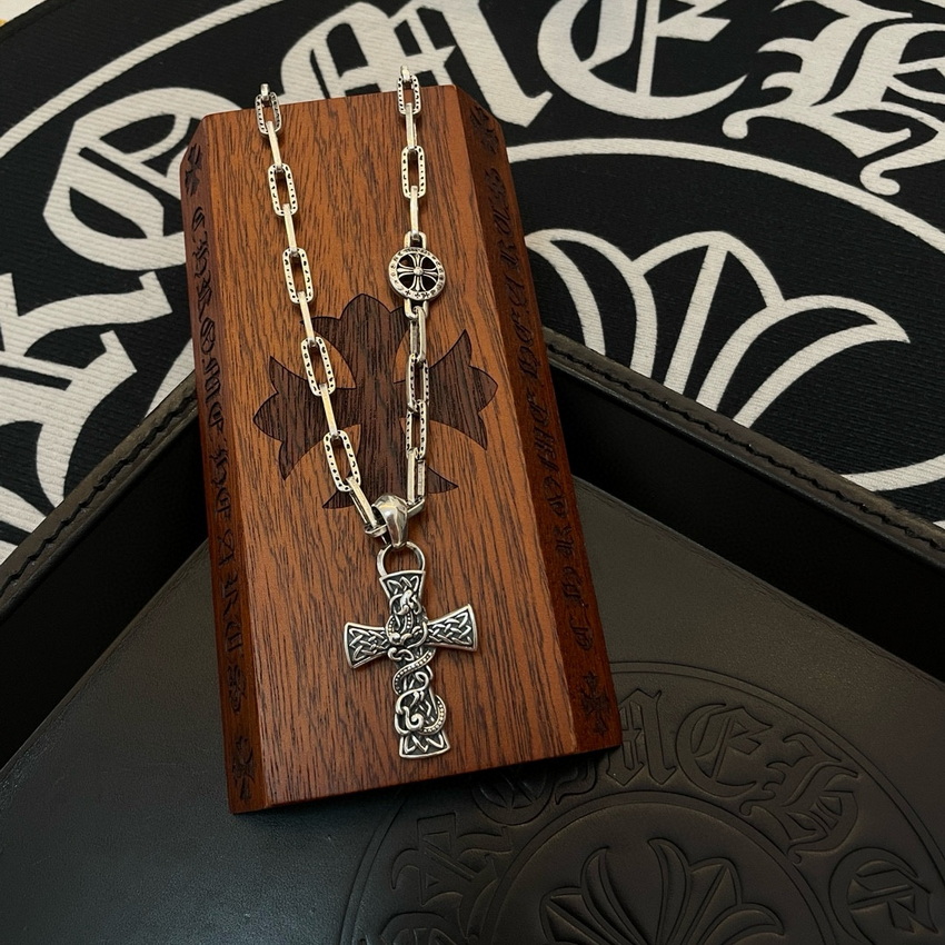 Ch*0me heart necklace-098