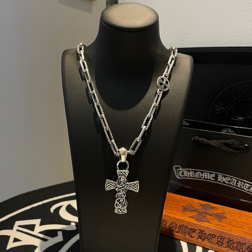 Ch*0me heart necklace-098