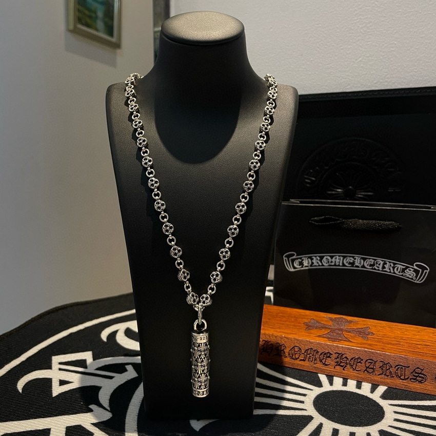 Ch*0me heart necklace-099