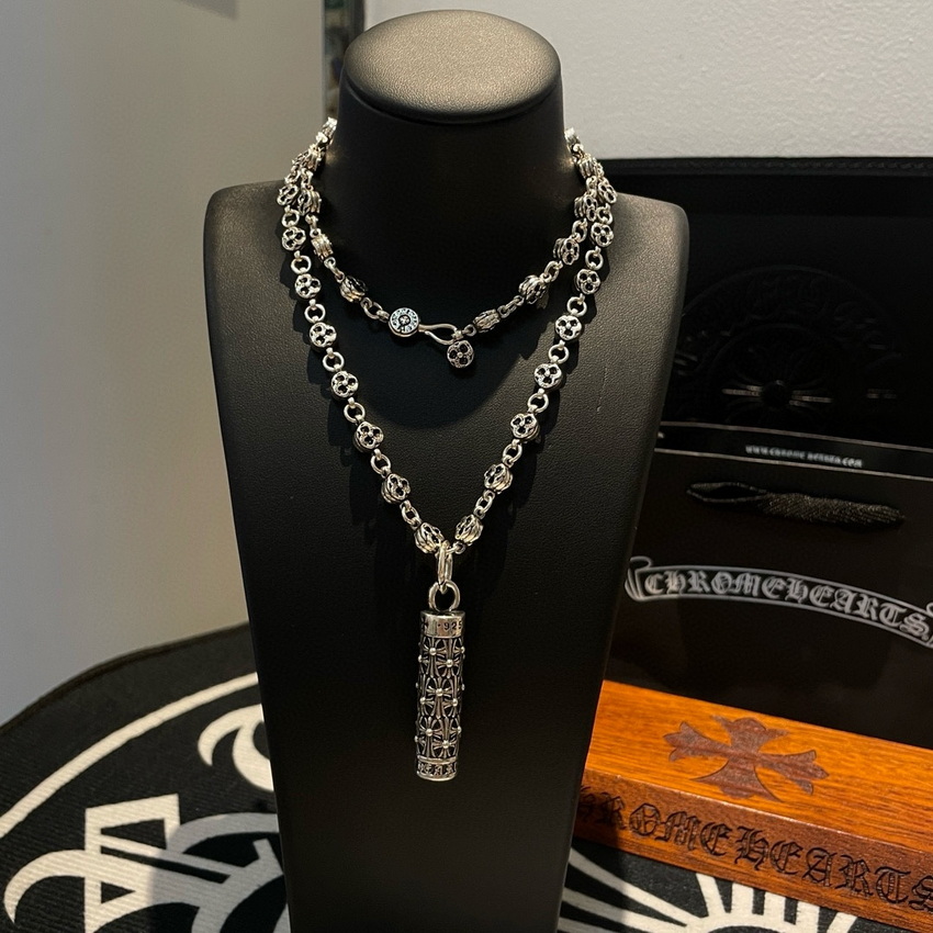 Ch*0me heart necklace-099