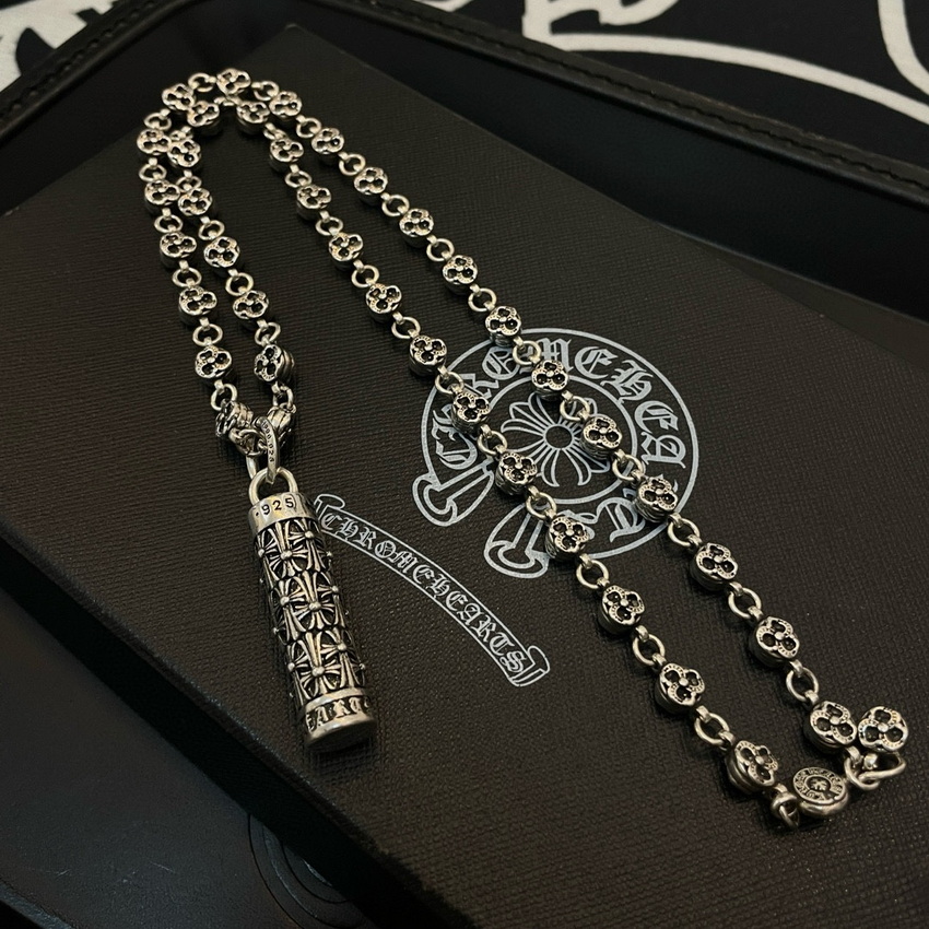 Ch*0me heart necklace-099