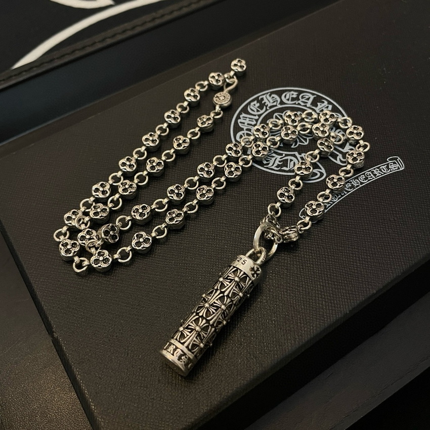 Ch*0me heart necklace-099