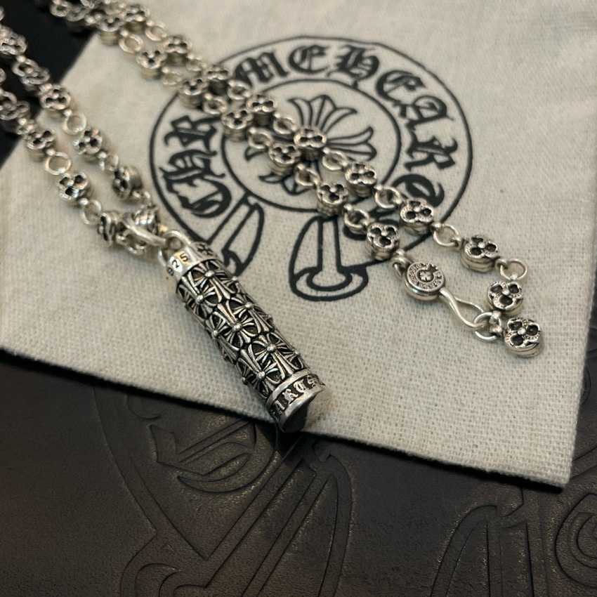 Ch*0me heart necklace-099