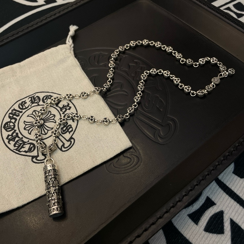 Ch*0me heart necklace-099