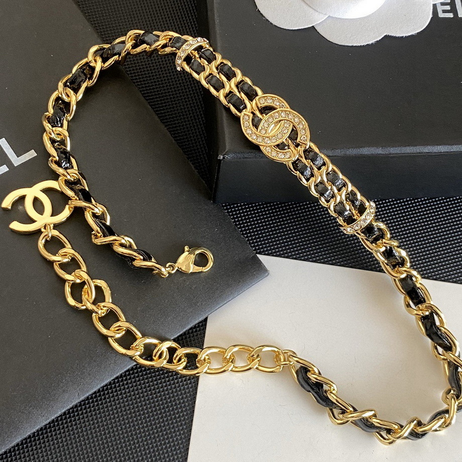 Ch*el necklace-407