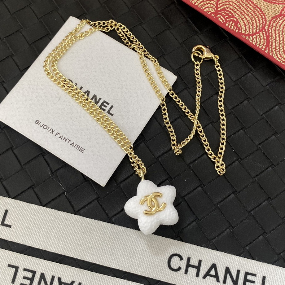 Ch*el necklace-166