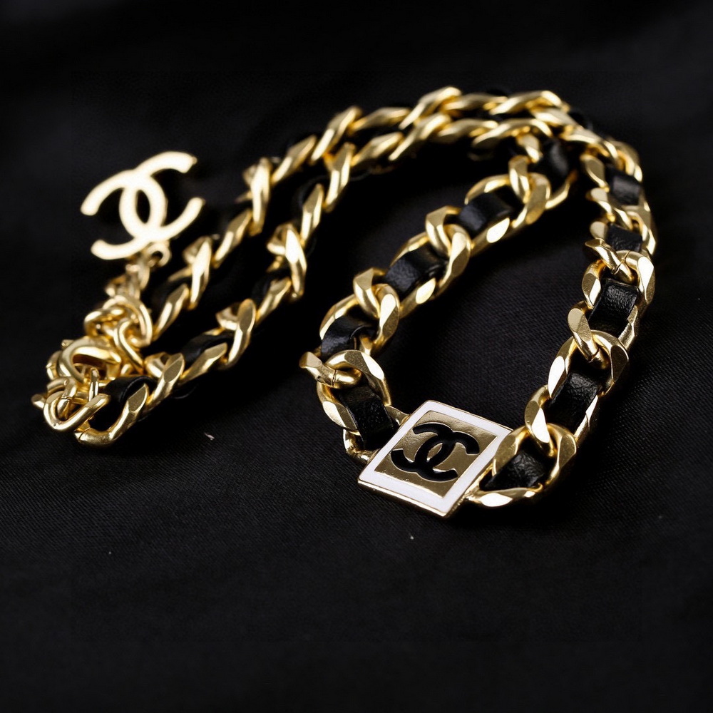 Ch*el necklace-152