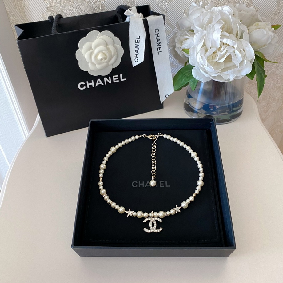 Ch*el necklace-295