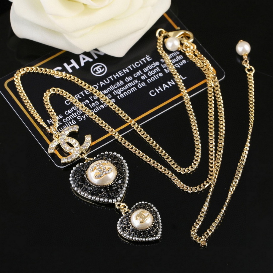 Ch*el necklace-291