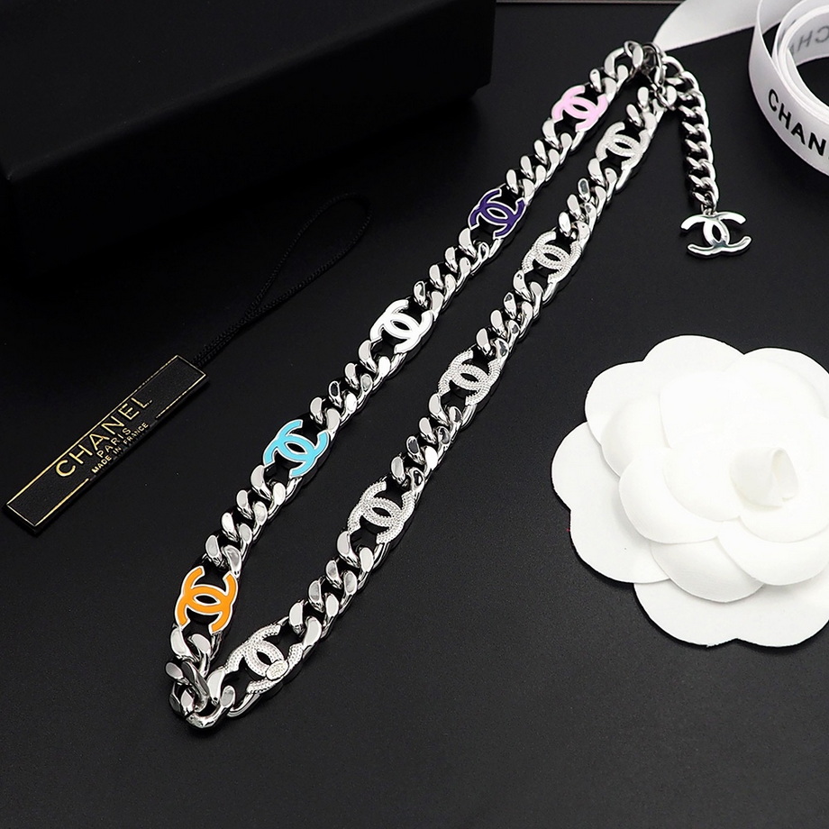 Ch*el necklace-245