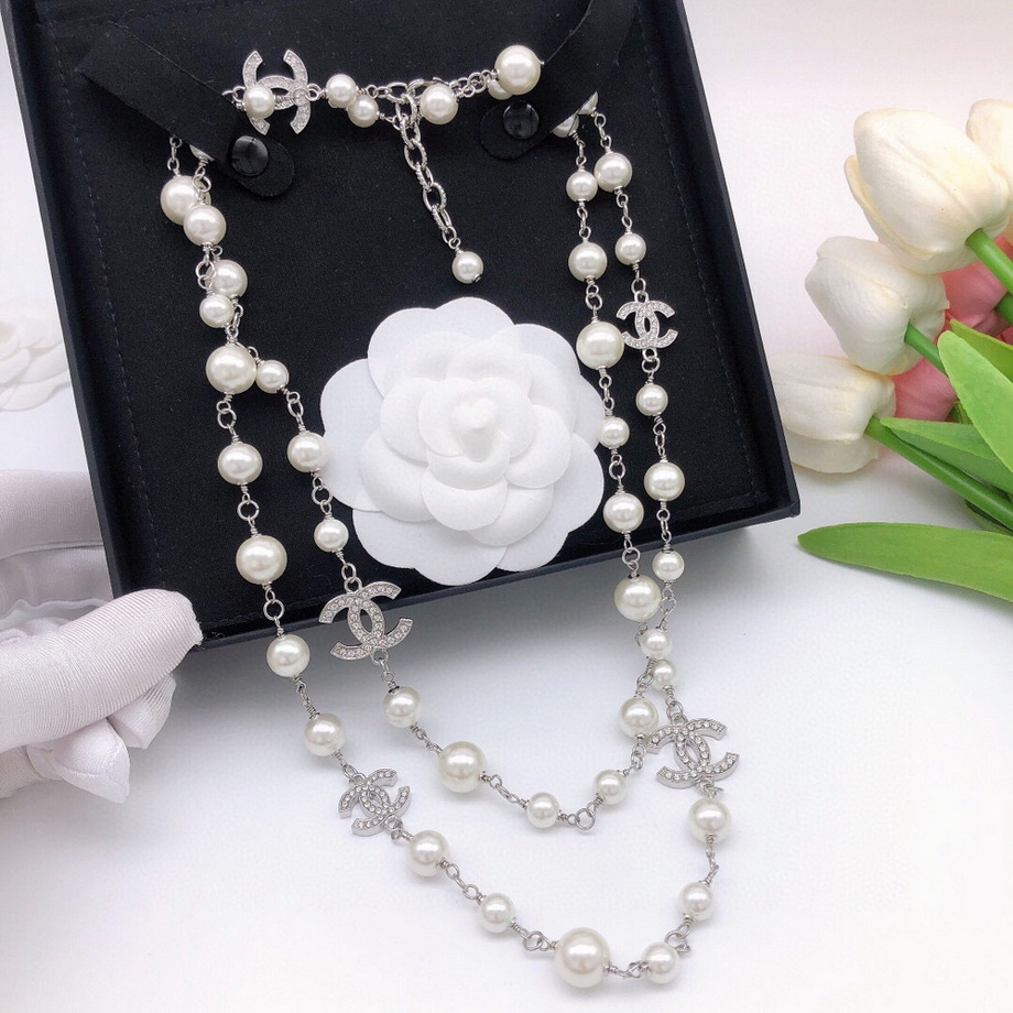 Ch*el necklace-435
