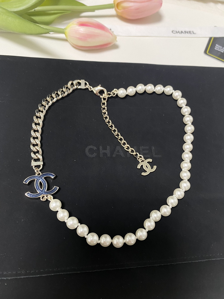 Ch*el necklace-214