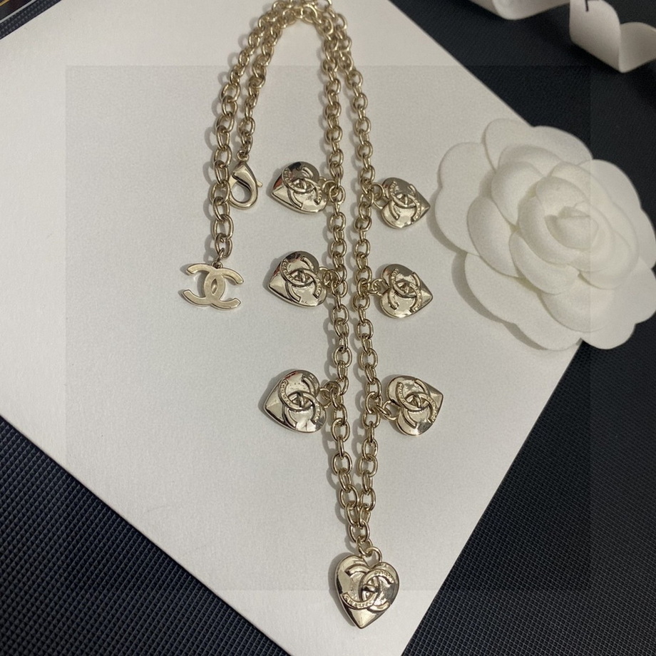 Ch*el necklace-414