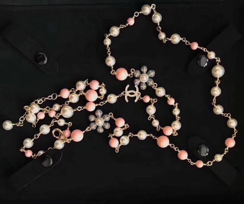 Ch*el necklace-431