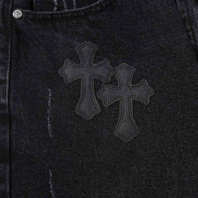 Ch**me He**ts shorts jeans-013