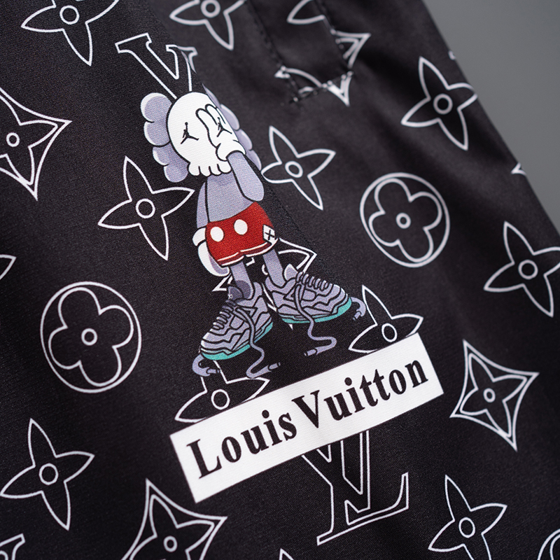 LV Shorts Jeans-009