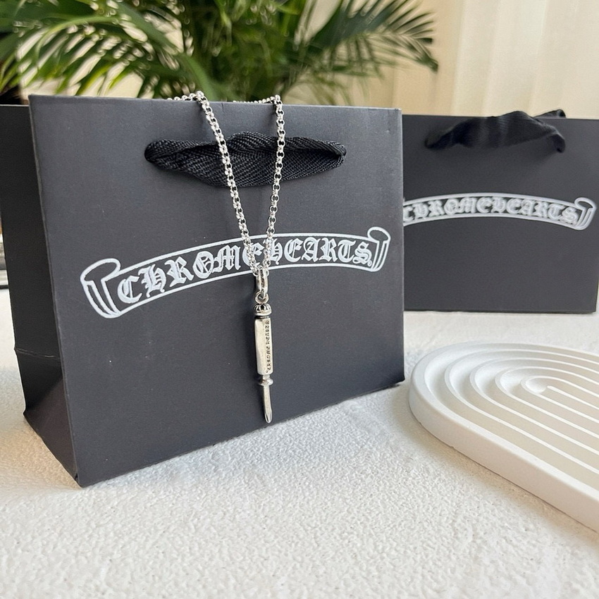 Ch*0me heart necklace-106