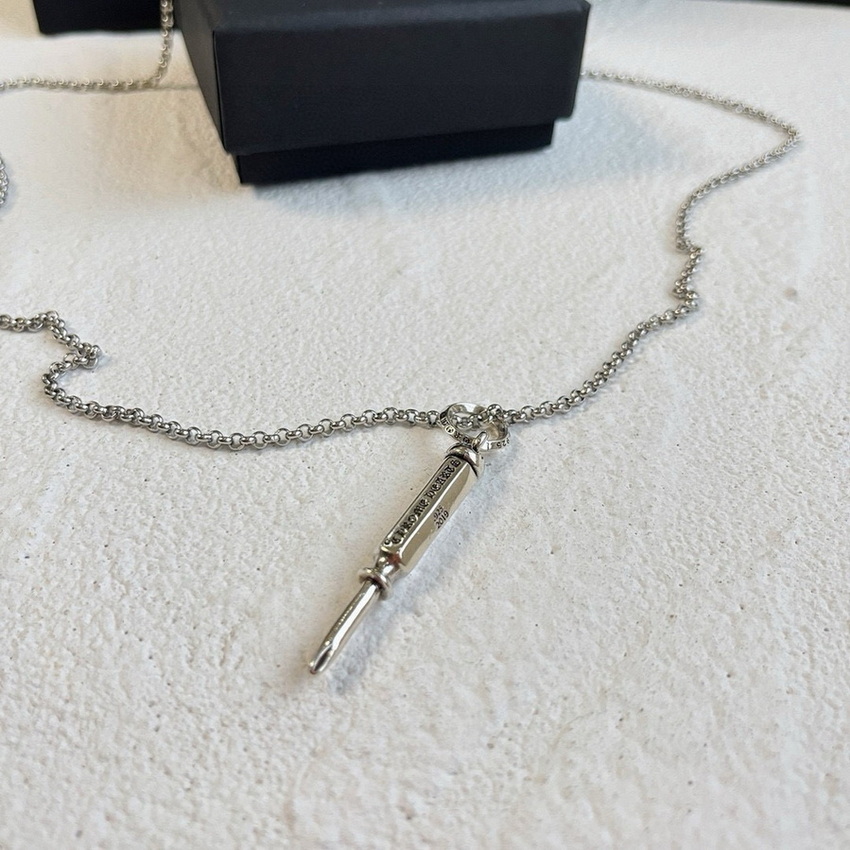 Ch*0me heart necklace-106