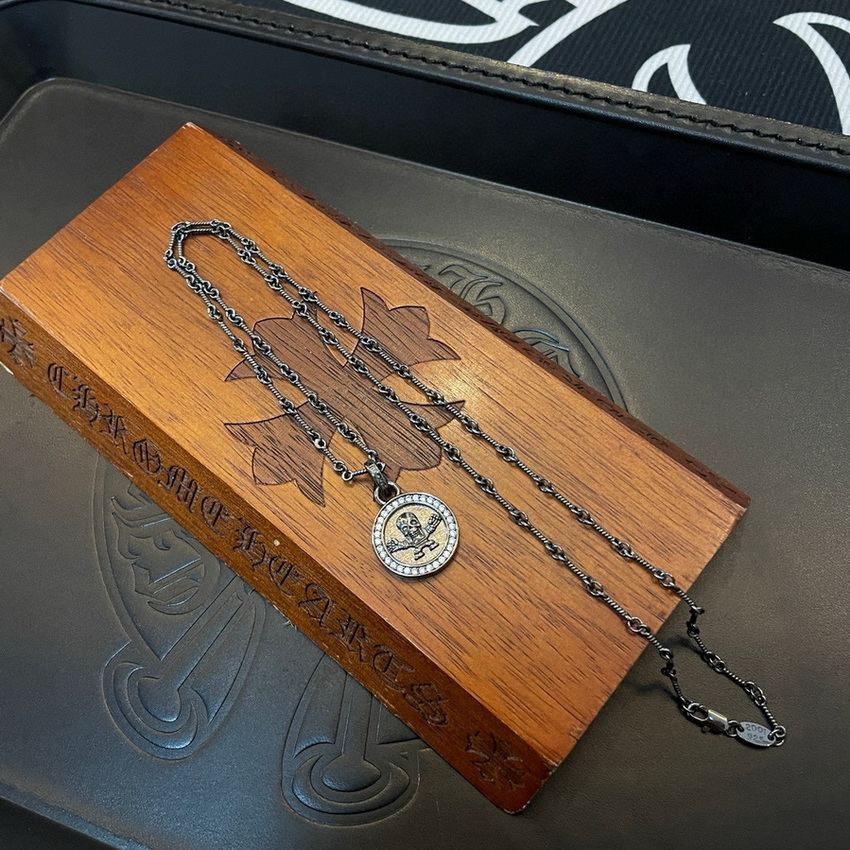 Ch*0me heart necklace-107