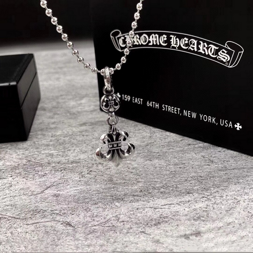 Ch*0me heart necklace-109