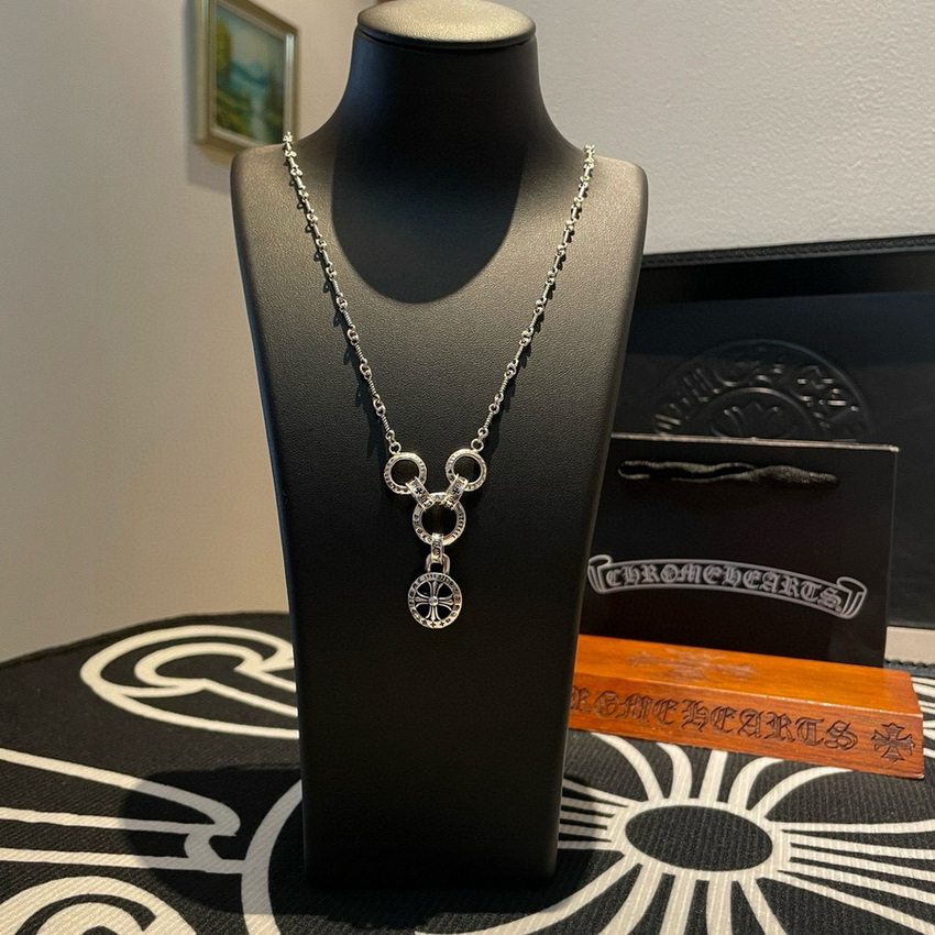 Ch*0me heart necklace-112