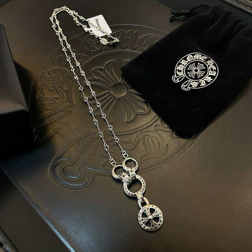 Ch*0me heart necklace-112
