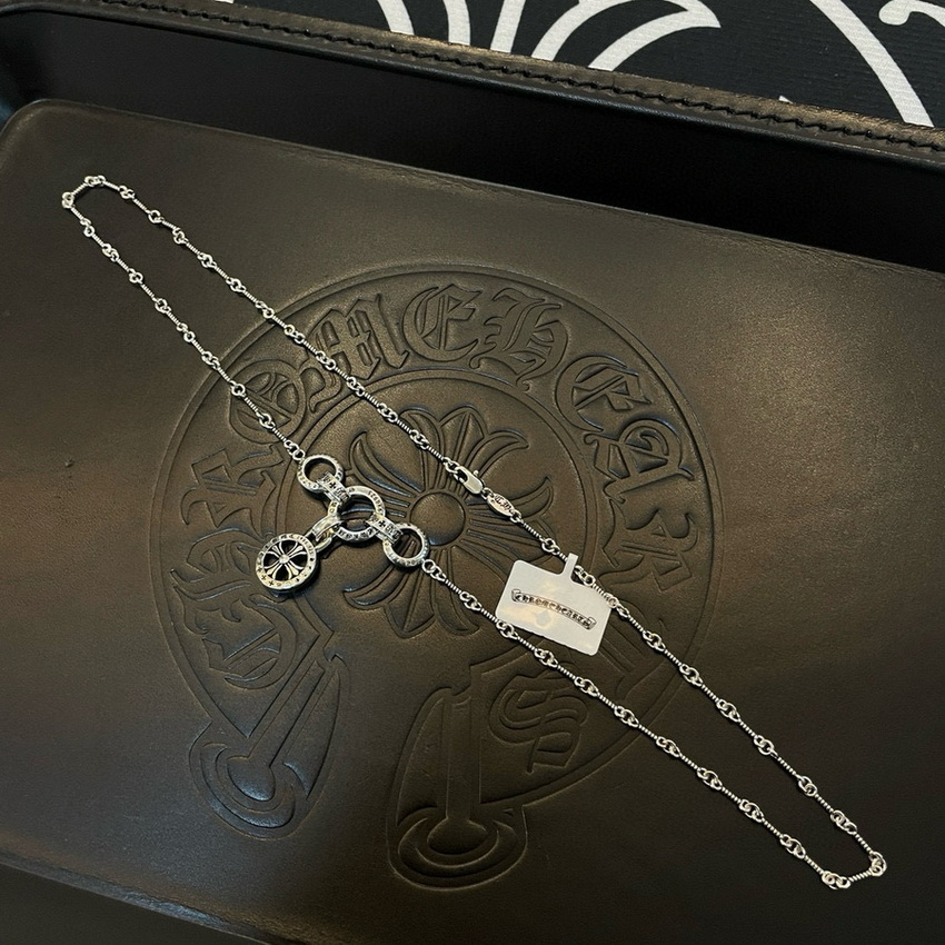 Ch*0me heart necklace-112