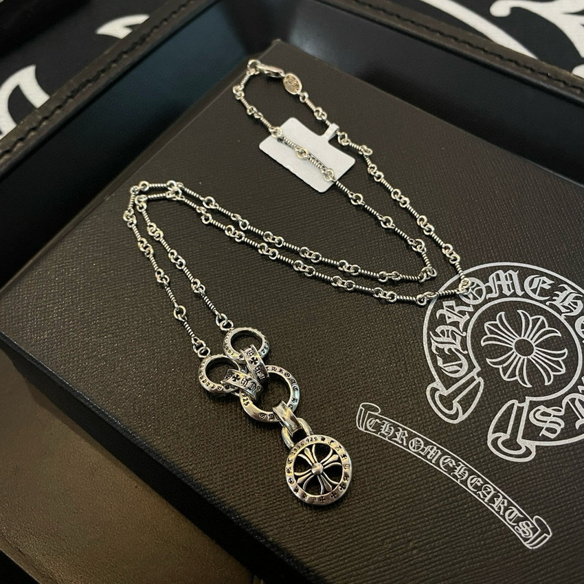 Ch*0me heart necklace-112