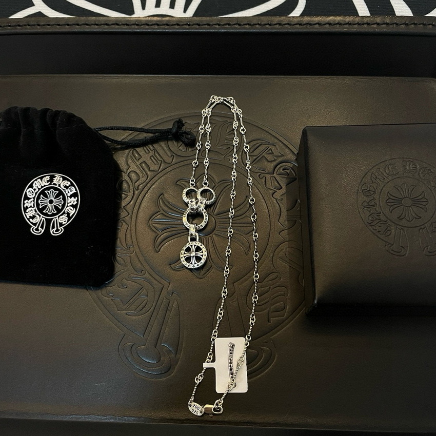 Ch*0me heart necklace-112
