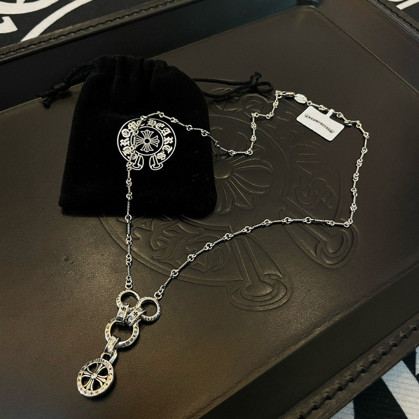 Ch*0me heart necklace-112