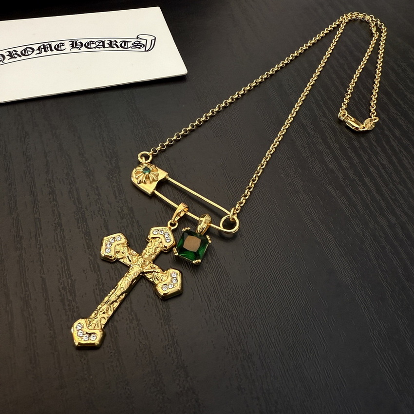 Ch*0me heart necklace-113