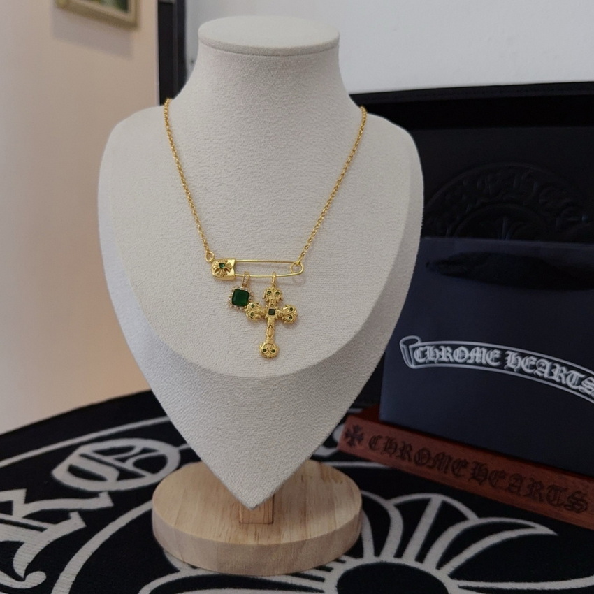 Ch*0me heart necklace-114