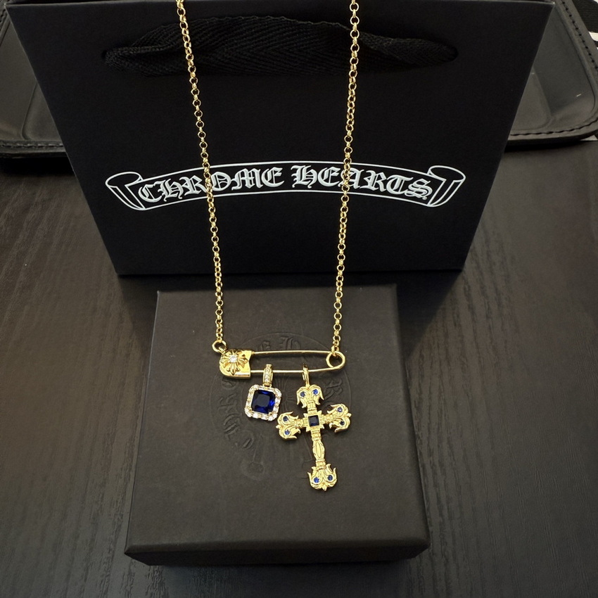 Ch*0me heart necklace-116