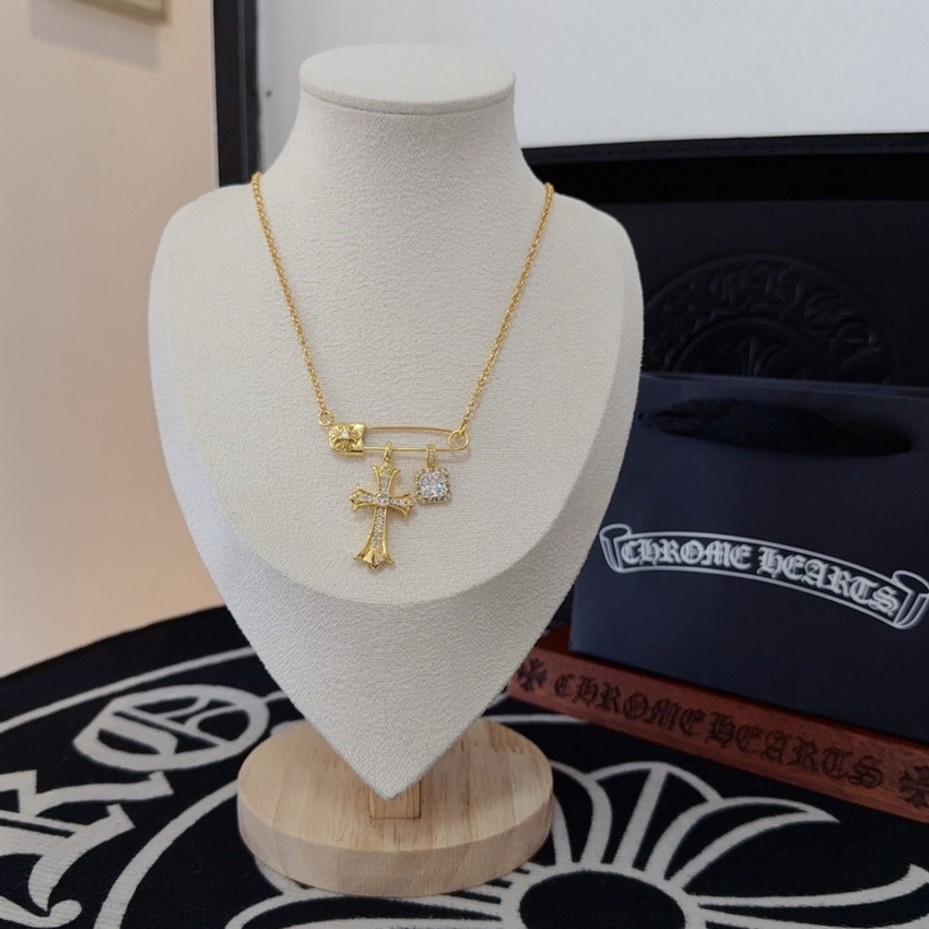 Ch*0me heart necklace-120