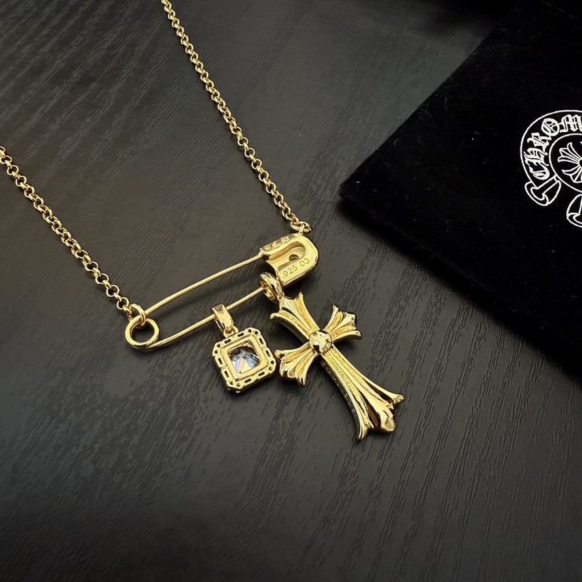 Ch*0me heart necklace-120