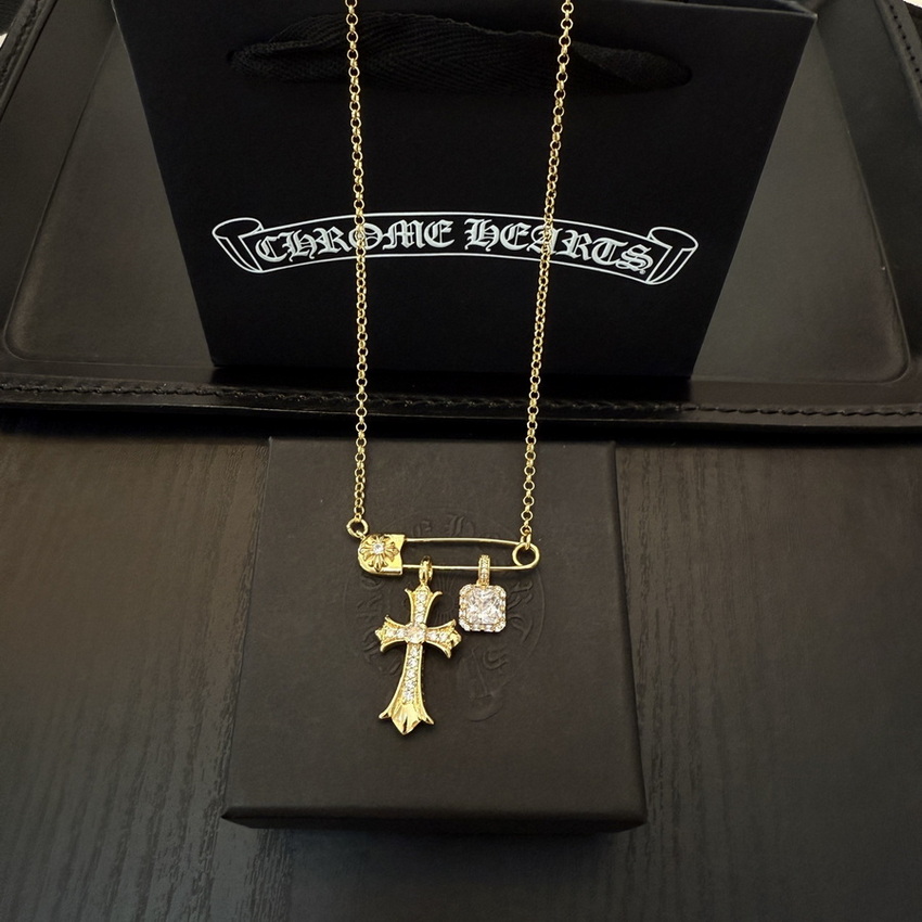 Ch*0me heart necklace-120