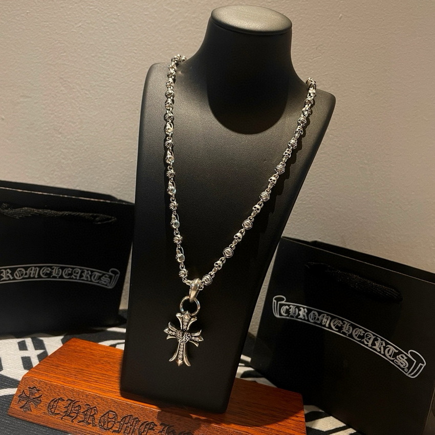 Ch*0me heart necklace-123