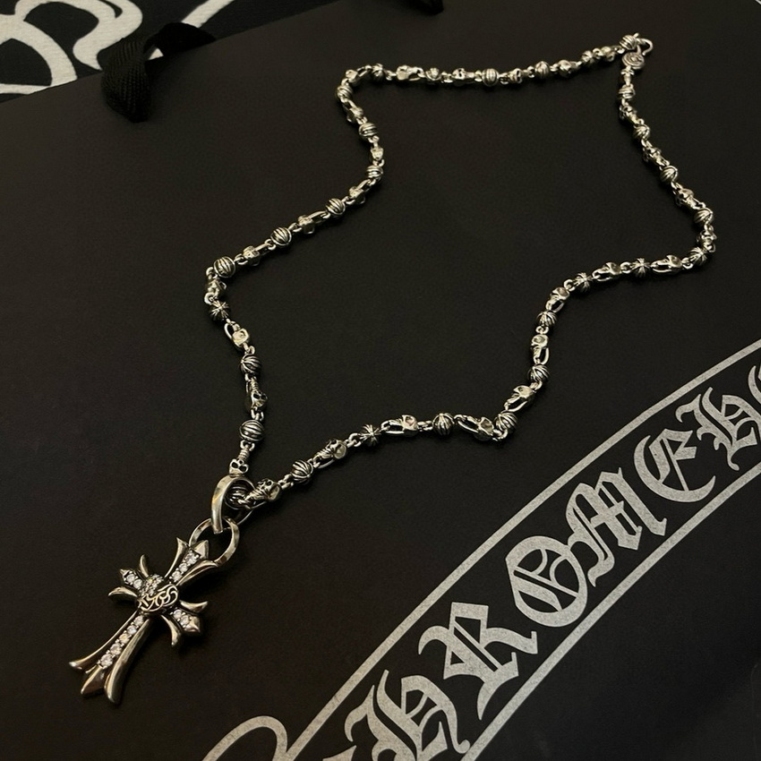 Ch*0me heart necklace-123