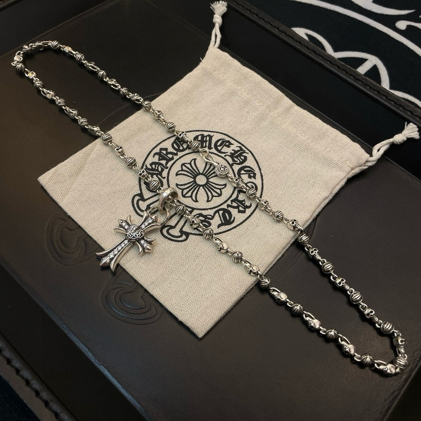 Ch*0me heart necklace-123