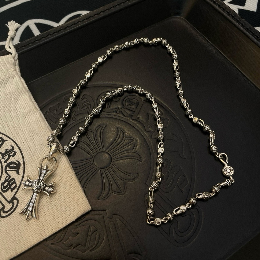 Ch*0me heart necklace-123