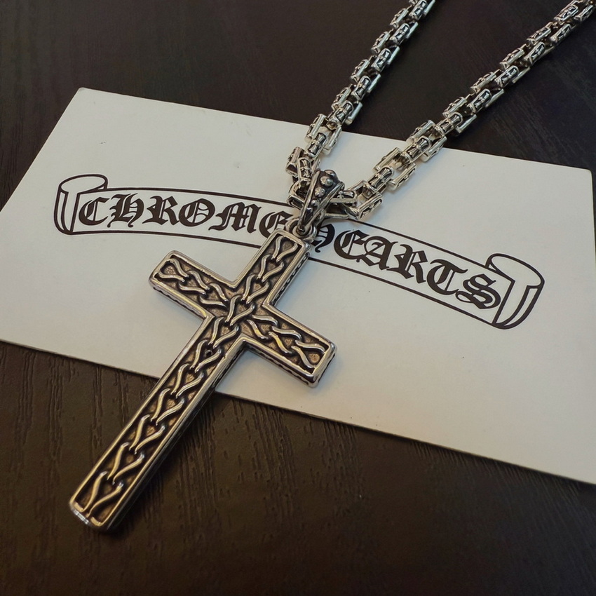 Ch*0me heart necklace-126