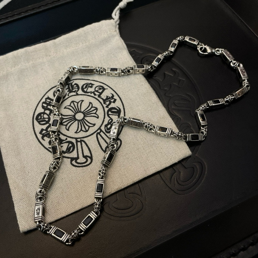 Ch*0me heart necklace-129