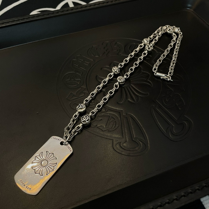 Ch*0me heart necklace-131