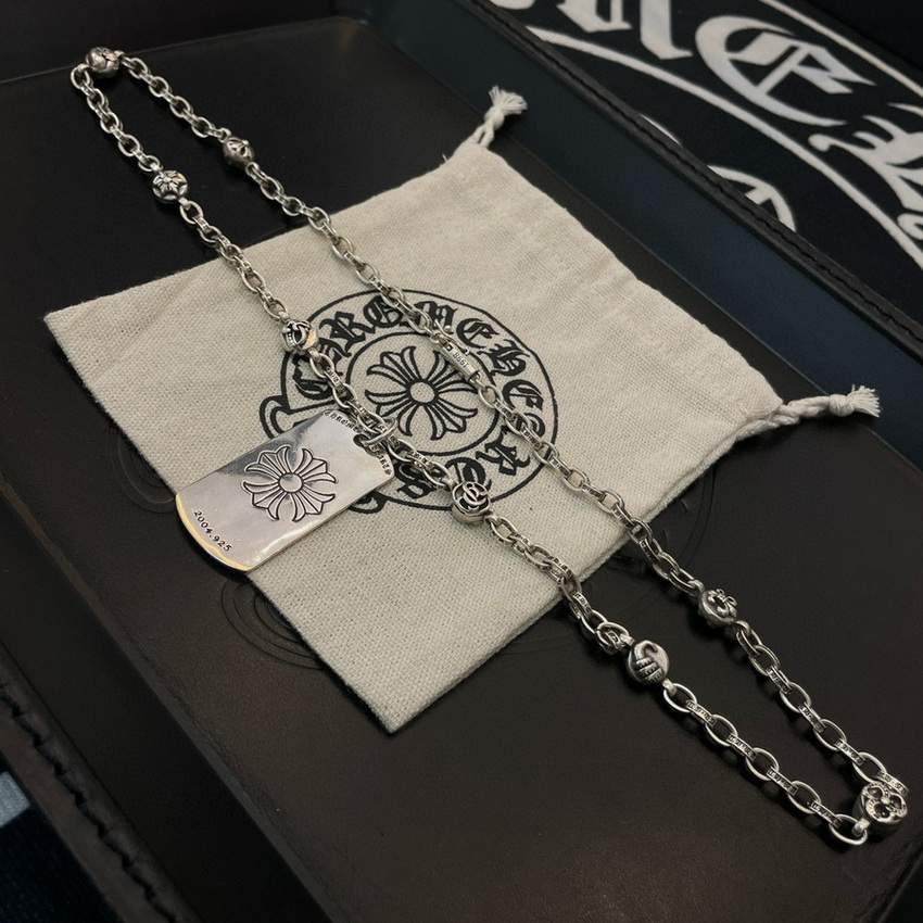 Ch*0me heart necklace-131