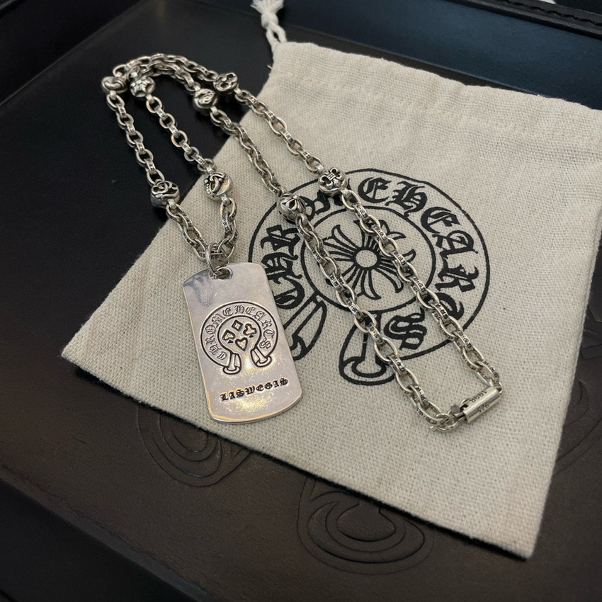 Ch*0me heart necklace-131